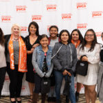 Emiliana Guereca, Jessica Kubel, Cher Calvin, and YWCA Participants